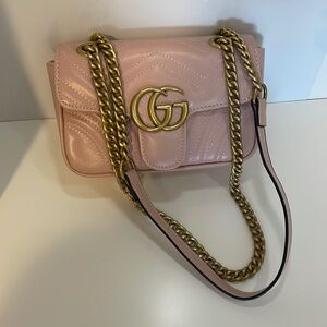 INSPIRED Pink Marmount Purse CrossBody